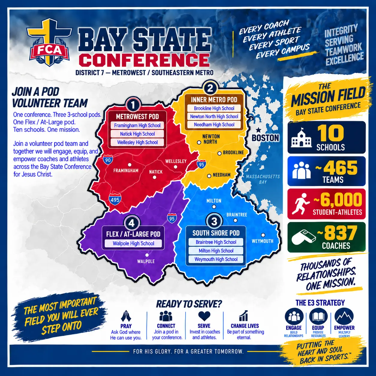 Bay State Conference POD map